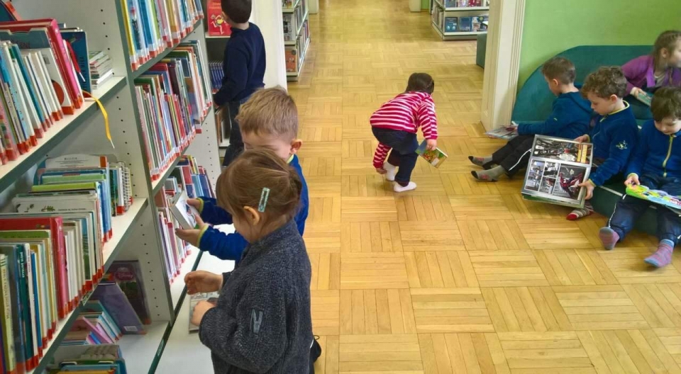 V knihovně-II.třída