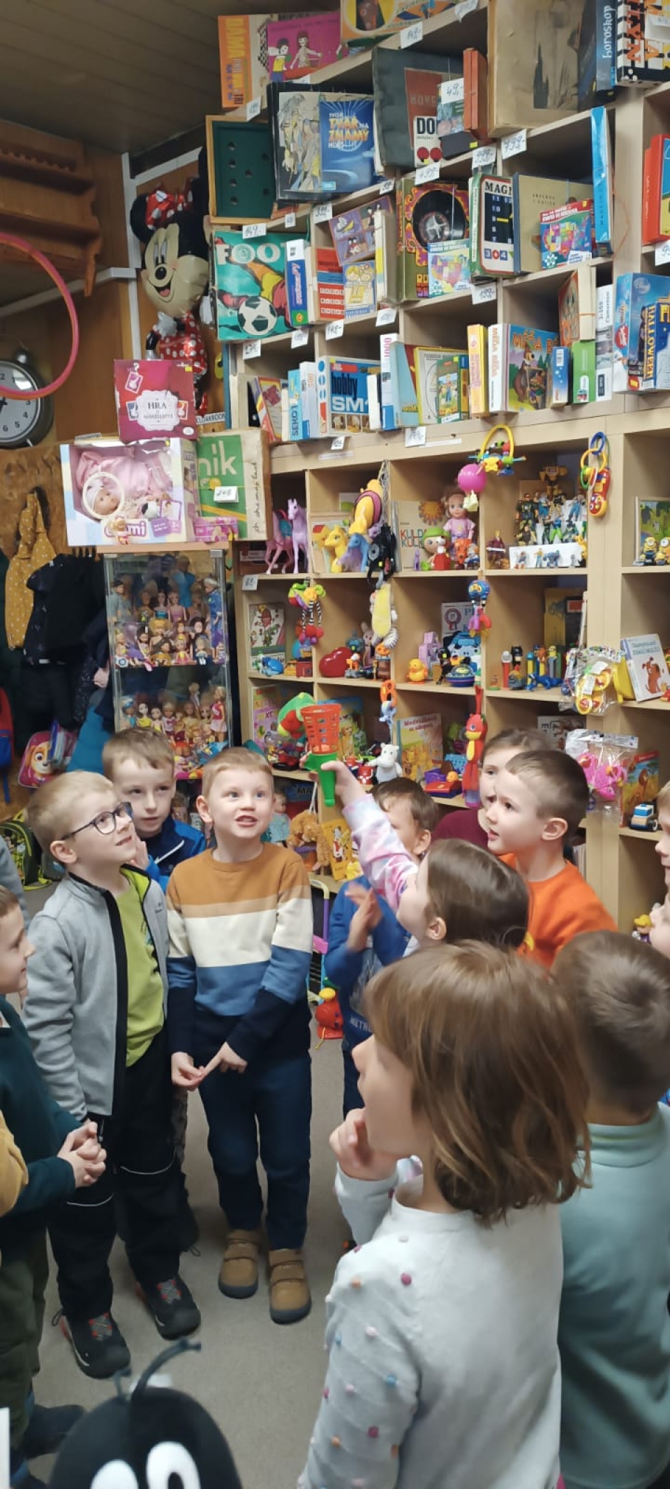 Muzeum hraček- děti z VI. třídy