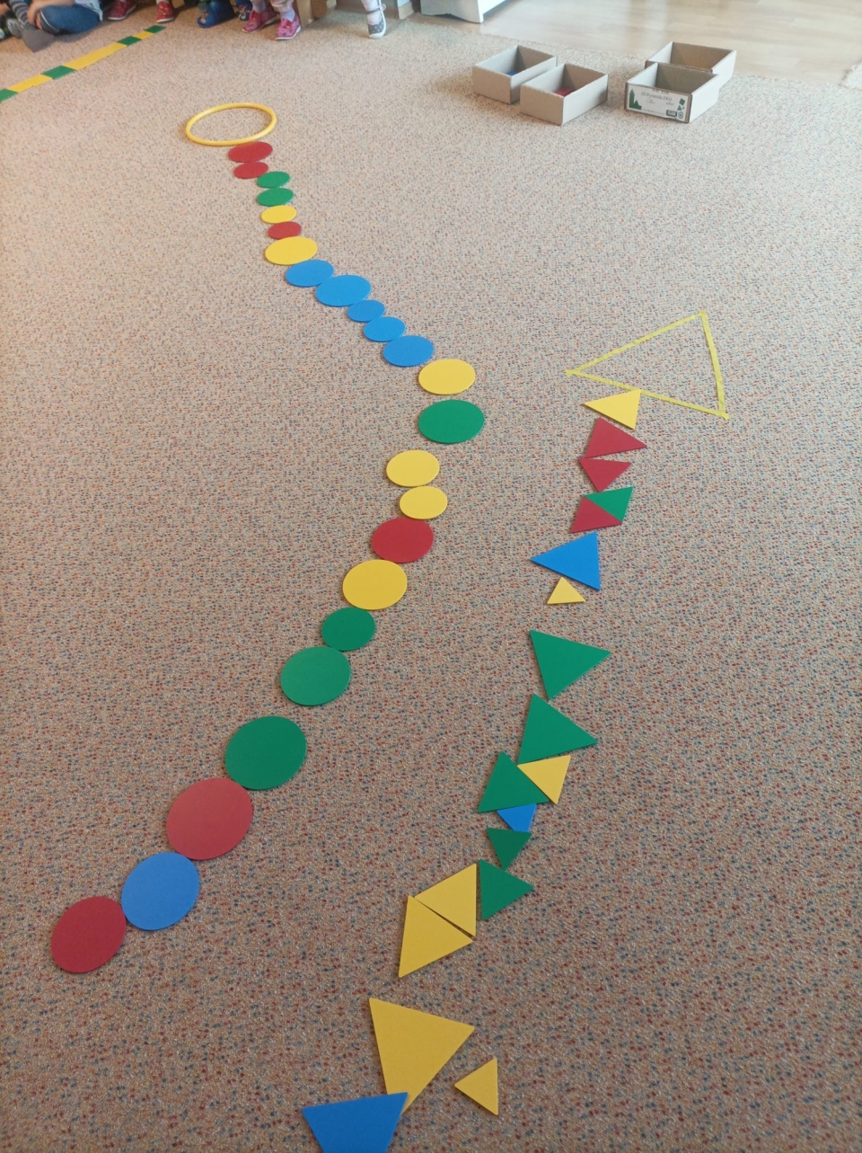 Hry s geometrickými tvary - II.třída