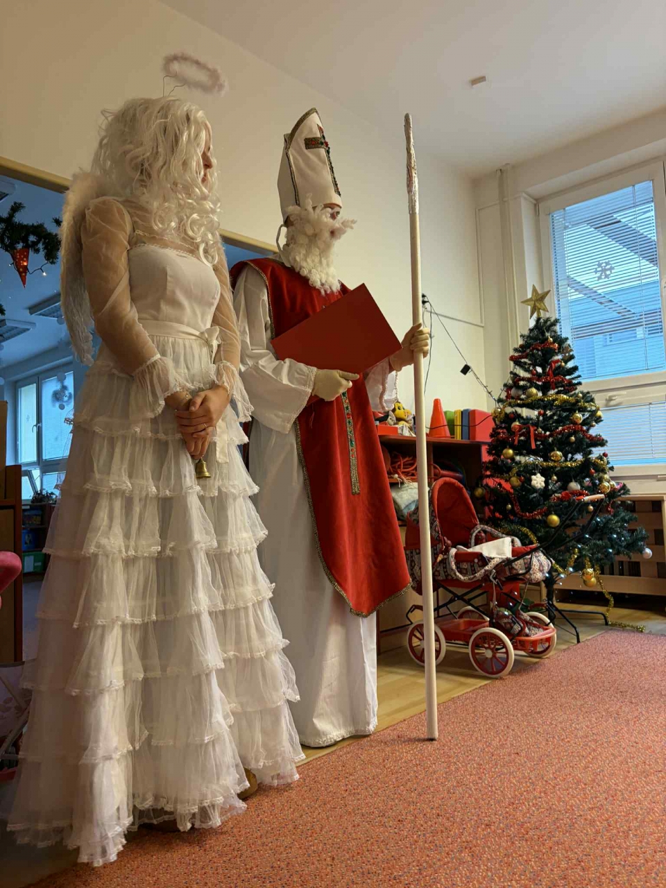 Návštěva Mikuláše - I.třída 