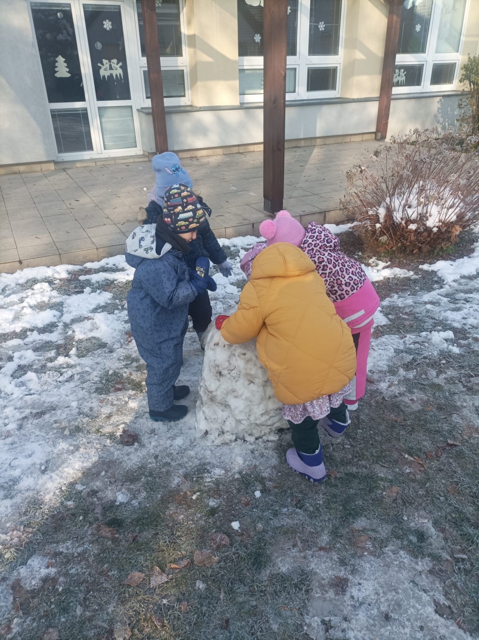 První letošní sníh - II.třída