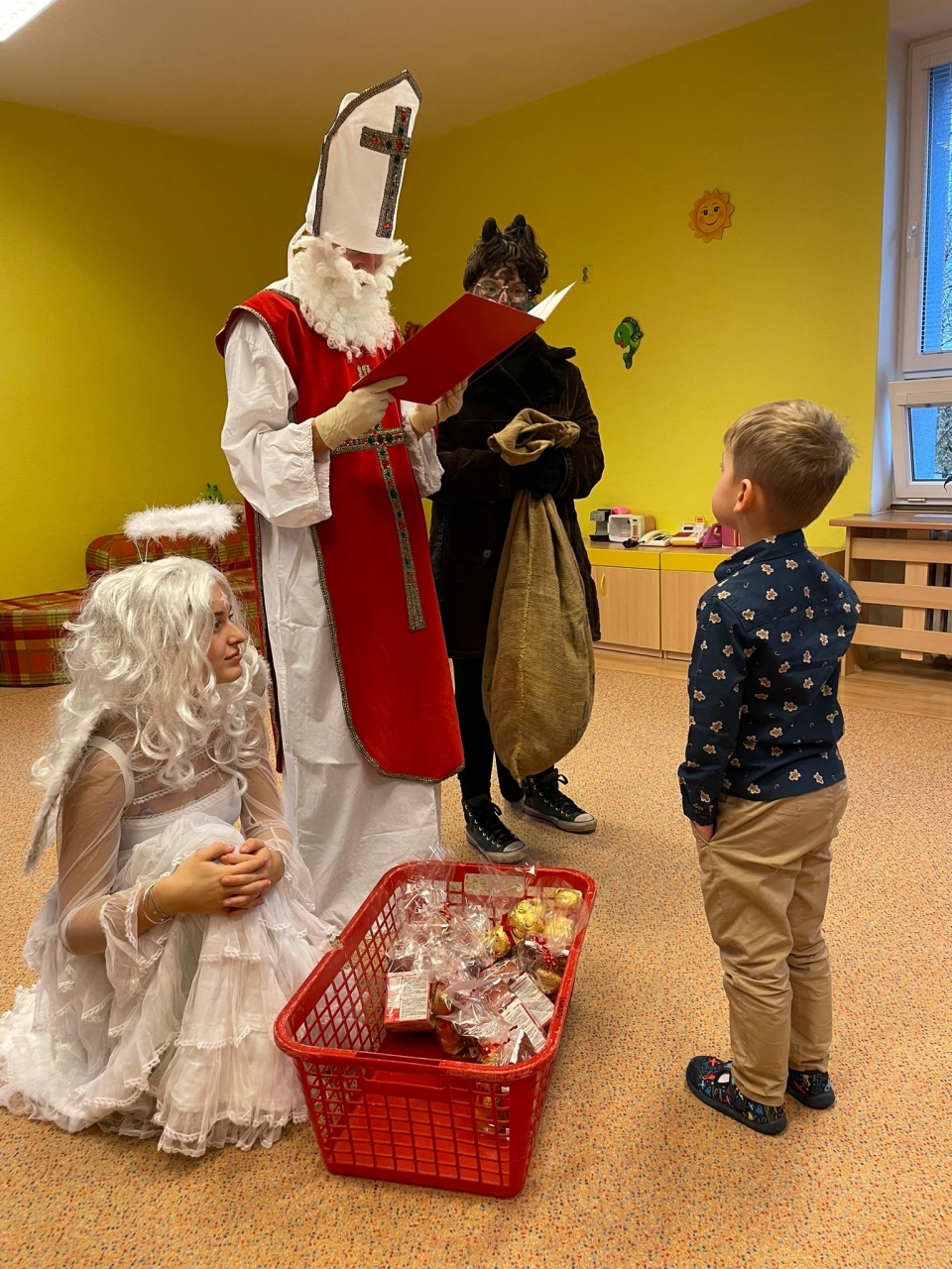 Mikulášská nadílka - IV.třída