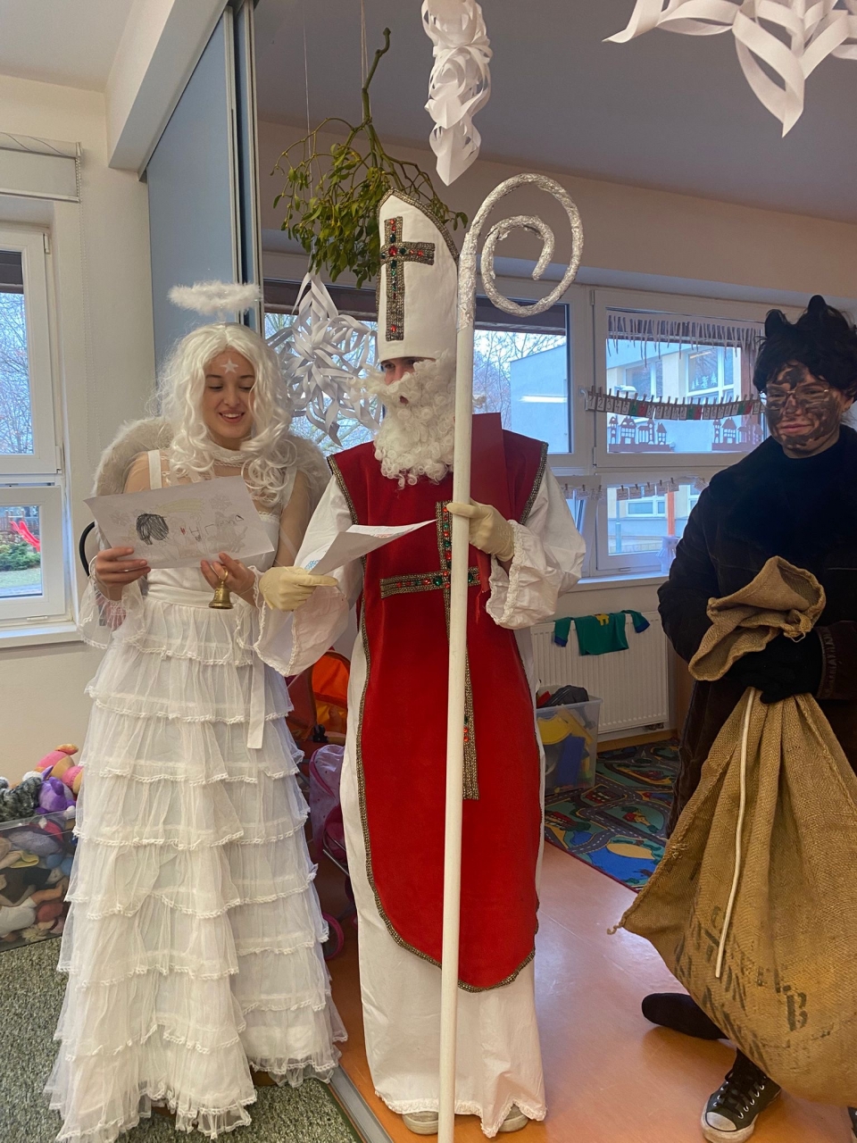 Návštěva Mikuláše - V.třída