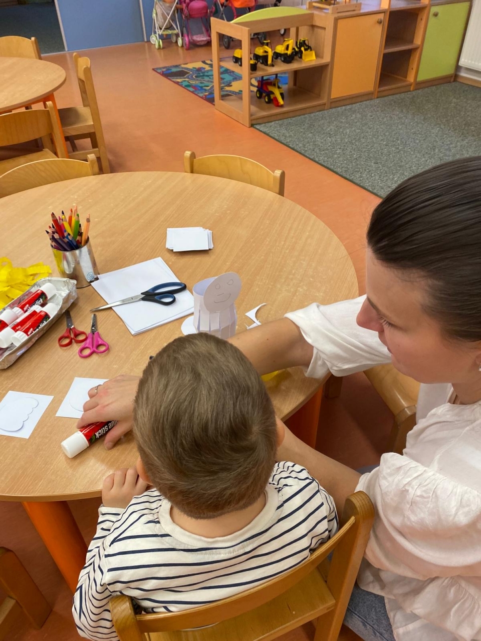 Vánoční dílny s rodiči na V.třídě