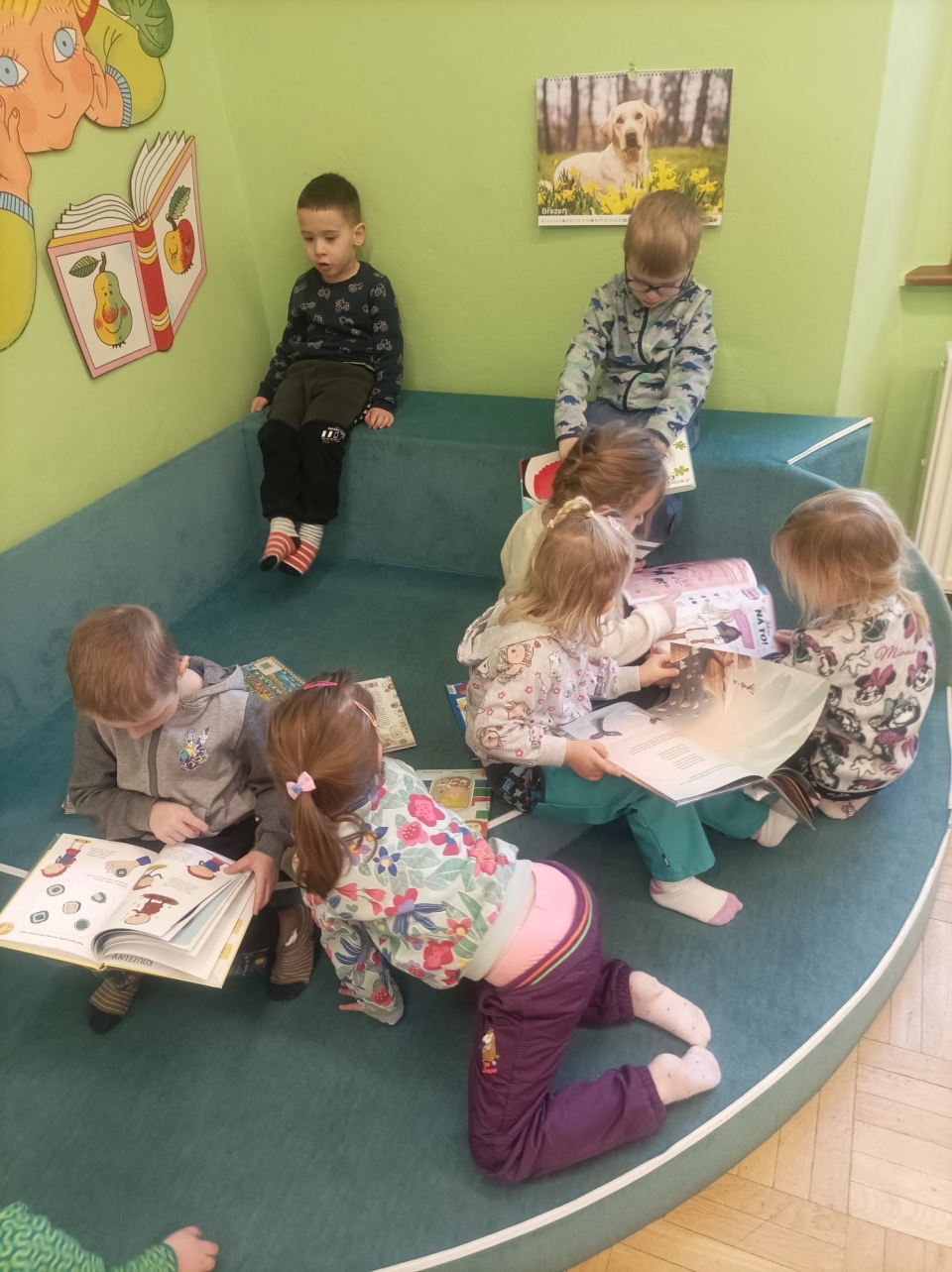 Návštěva knihovny a moje oblíbená knížka - II.třída