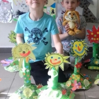 Děti z výtvarného kroužku vítají jaro