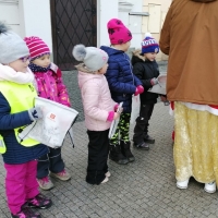 Slavnostní přivítání stromů na Mírovém náměstí